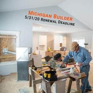 Michigan Builder Renewal Blog